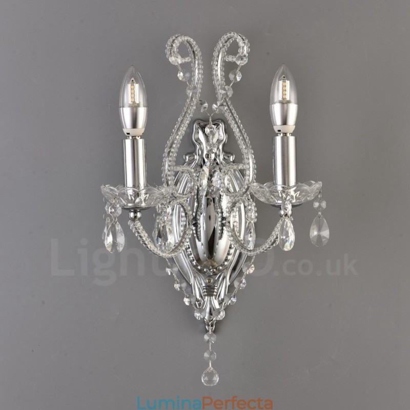 2 Lumini Aur Negru Stilul American Cristal Lampa pentru Sufragerie Sufragerie Magazin de Imbracaminte Cafenea Magazin Hotel