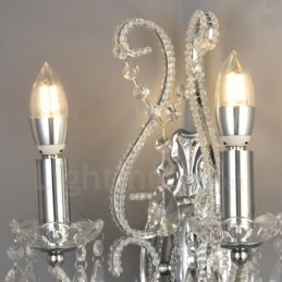 2 Lumini Aur Negru Stilul American Cristal Lampa pentru Sufragerie Sufragerie Magazin de Imbracaminte Cafenea Magazin Hotel