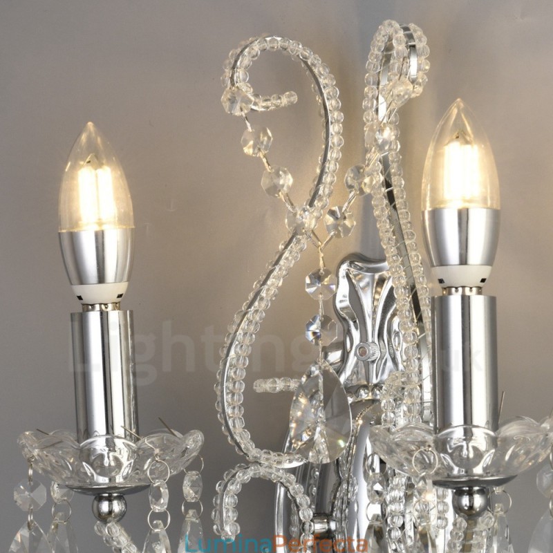 2 Lumini Aur Negru Stilul American Cristal Lampa pentru Sufragerie Sufragerie Magazin de Imbracaminte Cafenea Magazin Hotel