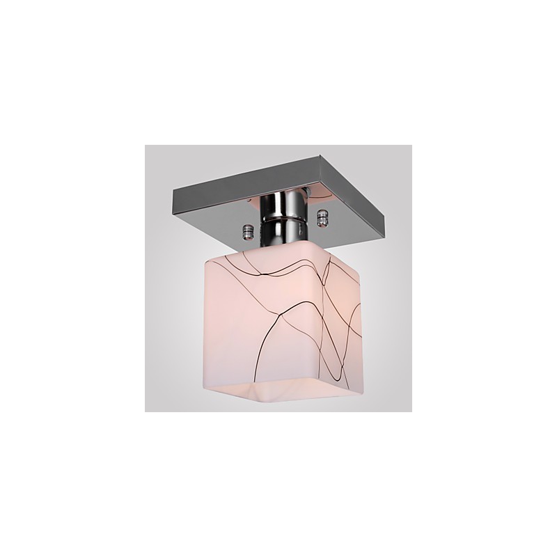 Montaj încastrat din metal galvanizat în stil mini modern și contemporan