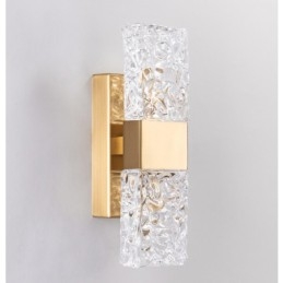 Lampă de perete modernă cu montare încastră din cristal pentru noptieră, culoar, camera de zi, dormitor