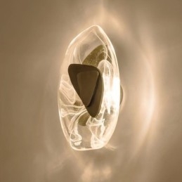 Applique de perete din cristal nordic, camera de zi, dormitor, noptiera, culoar, fundal pentru camera de zi
