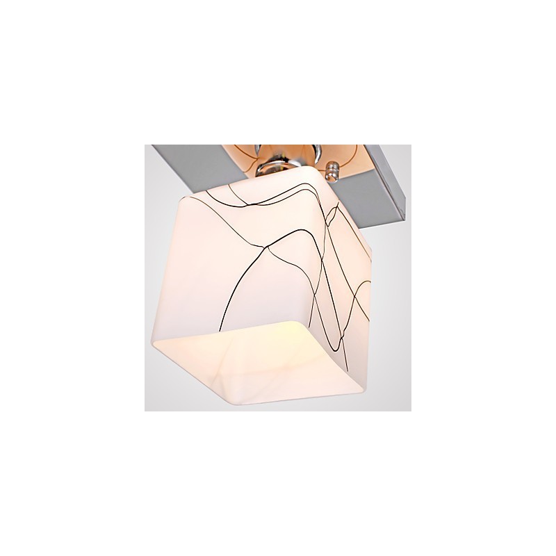 Montaj încastrat din metal galvanizat în stil mini modern și contemporan