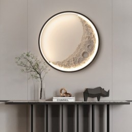 Applique decorative de perete pentru interior rotund pentru interior