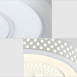 Montaj încastrat din metal modern contemporan