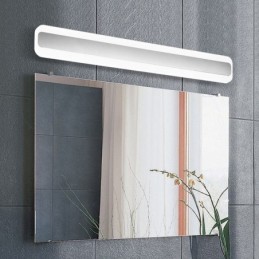 Lampă de perete modernă, oglindă, lumină frontală, toaletă, machiaj, iluminat