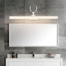 Lampă din față cu oglindă Antler Lampă de perete din acril Corp de iluminat pentru machiaj pentru toaletă