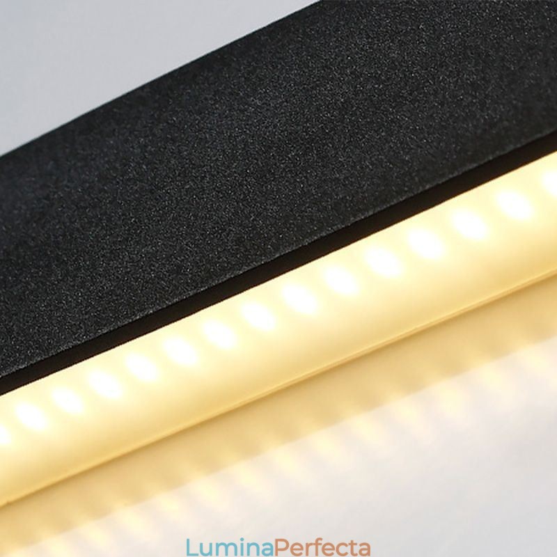 Lampă modernă pentru oglindă cu lumină frontală din acril pentru coridor