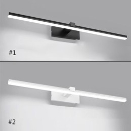 Lampă de perete contemporană Oglindă Lumină frontală Acrilic Iluminat Toaletă