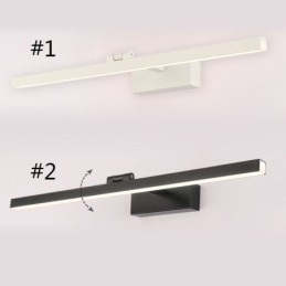 Oglindă în stil nordic Lampă de perete cu unghi reglabil pentru toaletă