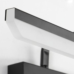 Lampă de perete modernă Oglindă Lumină frontală Unghi reglabil pentru toaletă Lumină de machiaj