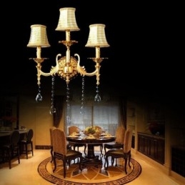 Lampă de perete europeană Aplice de perete de lux Lampă de decorare cu picături de cristal Iluminat de noptieră