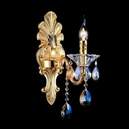 Lampă de perete europeană Aplice de perete de lux Lampă de decorare cu picături de cristal Iluminat de noptieră