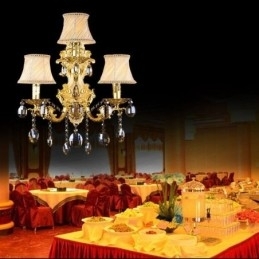 Lampă de perete la modă europeană Iluminare de perete cu picătură de cristal de lux