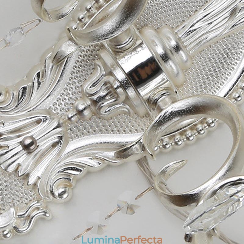 Lampă de perete europeană aplice de perete de cristal pentru decorare