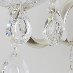 Lampă de perete europeană aplice de perete de cristal pentru decorare