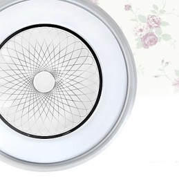 Lumină circulară lampa de cristal romantică