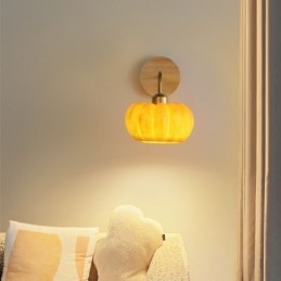 Lampă de perete Pumpkin Aplice retro japoneze