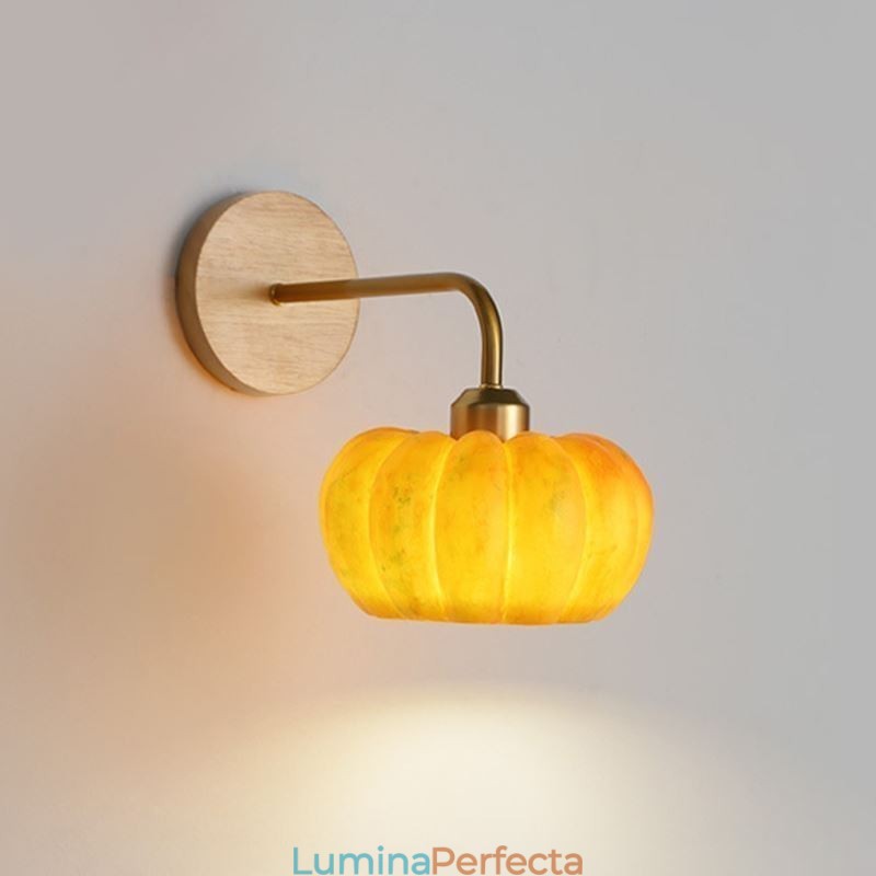 Lampă de perete Pumpkin Aplice retro japoneze