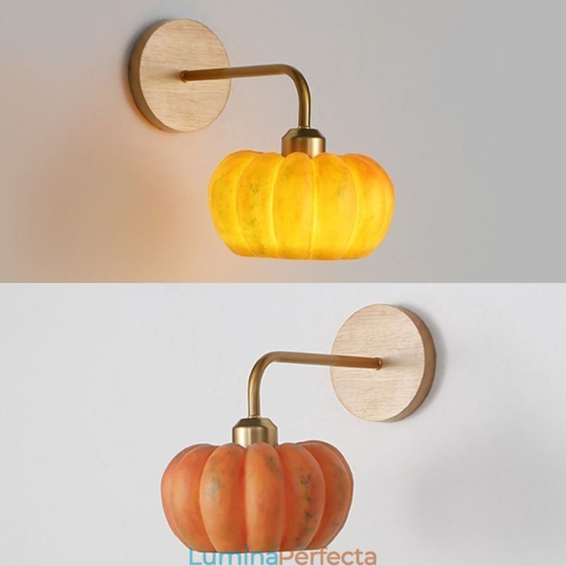 Lampă de perete Pumpkin Aplice retro japoneze
