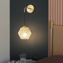Lampă de perete modernă Lampă de perete creativă din sticlă