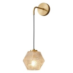 Lampă de perete modernă Lampă de perete creativă din sticlă