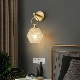Lampă de perete modernă Lampă de perete creativă din sticlă