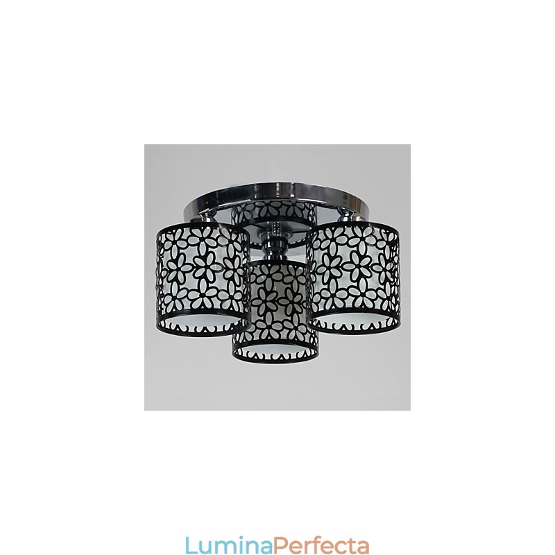 Pictură modernă contemporană, metal, montare încasată