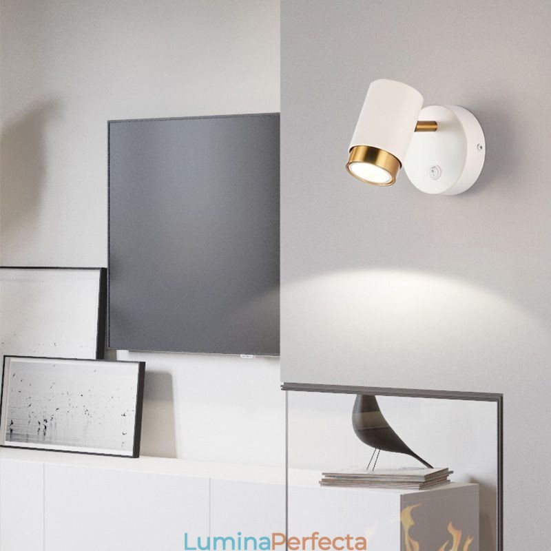 Lampă de perete pivotantă modernă Lampă minimalistă pentru culoar