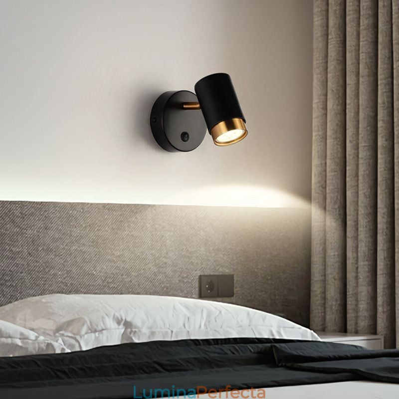 Lampă de perete pivotantă modernă Lampă minimalistă pentru culoar