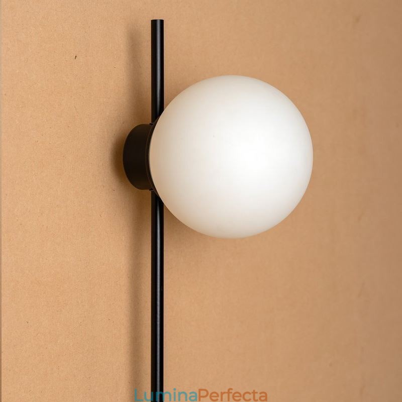 Lampă de perete Globe de iluminat Mid Century Magic Bean, cu mufă