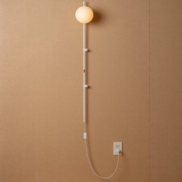 Lampă de perete Globe de iluminat Mid Century Magic Bean, cu mufă