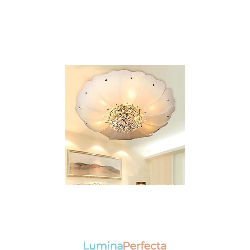 Modern Contemporan Tradițional Clasic Rustic Lodge Epocă Retro Cristal Galvanizat Candelabru din metal