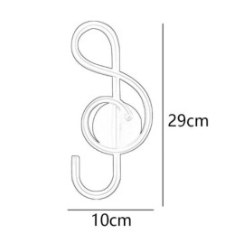 Applique de perete Minimalist Acrilic Note Applique