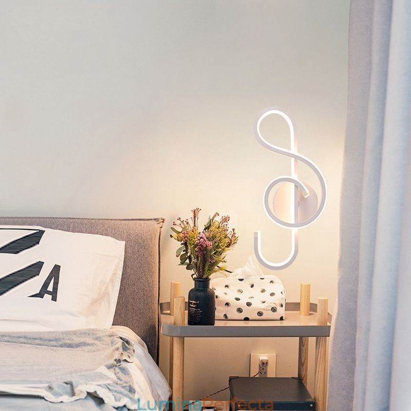 Applique de perete Minimalist Acrilic Note Applique
