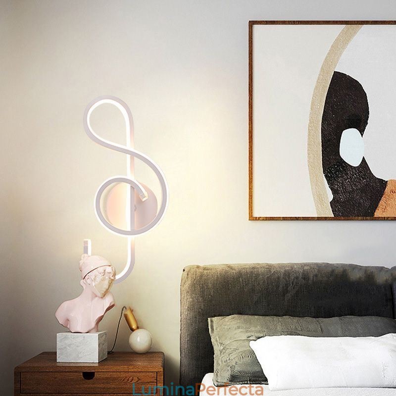 Applique de perete Minimalist Acrilic Note Applique