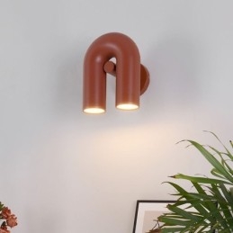 Aplic de perete în formă de U Abajur de perete creativ, minimalist, 90 de abajur rotativ
