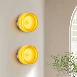 Aplică modernă, minimalistă, din acrilic, cu un singur cap, din fier forjat