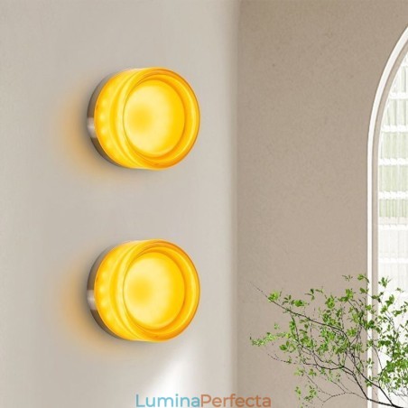 Aplică modernă, minimalistă, din acrilic, cu un singur cap, din fier forjat Aplică modernă, minimalistă, din acrilic, cu un singur cap, din fier forjat