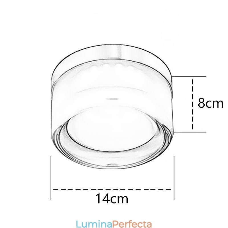 Aplică modernă, minimalistă, din acrilic, cu un singur cap, din fier forjat