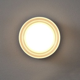 Aplică modernă, minimalistă, din acrilic, cu un singur cap, din fier forjat