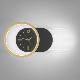 Aplică Modern Minimalist Acrilic Fier Forjat Ceas Aplic