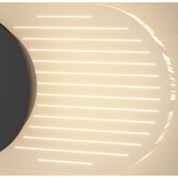 Aplică Modern Minimalist Acrilic Fier Forjat Ceas Aplic