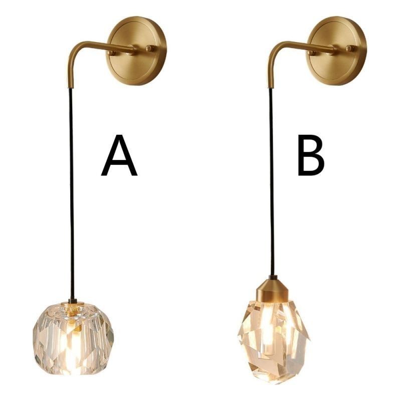 Lampă de perete modernă Lampă de perete creativă din cristal