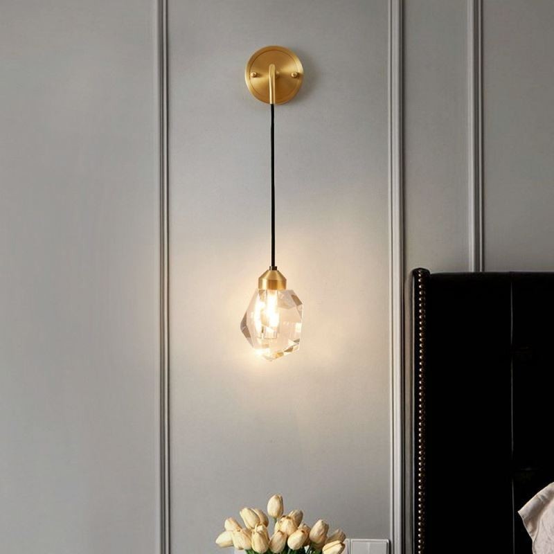 Lampă de perete modernă Lampă de perete creativă din cristal