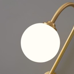 Aplic modern de perete auriu periat