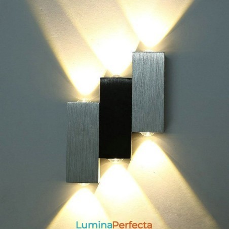 Aplice Moderne Sus și Jos Aplice de perete din aluminiu Aplice Moderne Sus și Jos Aplice de perete din aluminiu