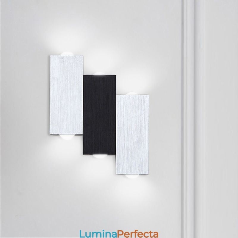 Aplice Moderne Sus și Jos Aplice de perete din aluminiu