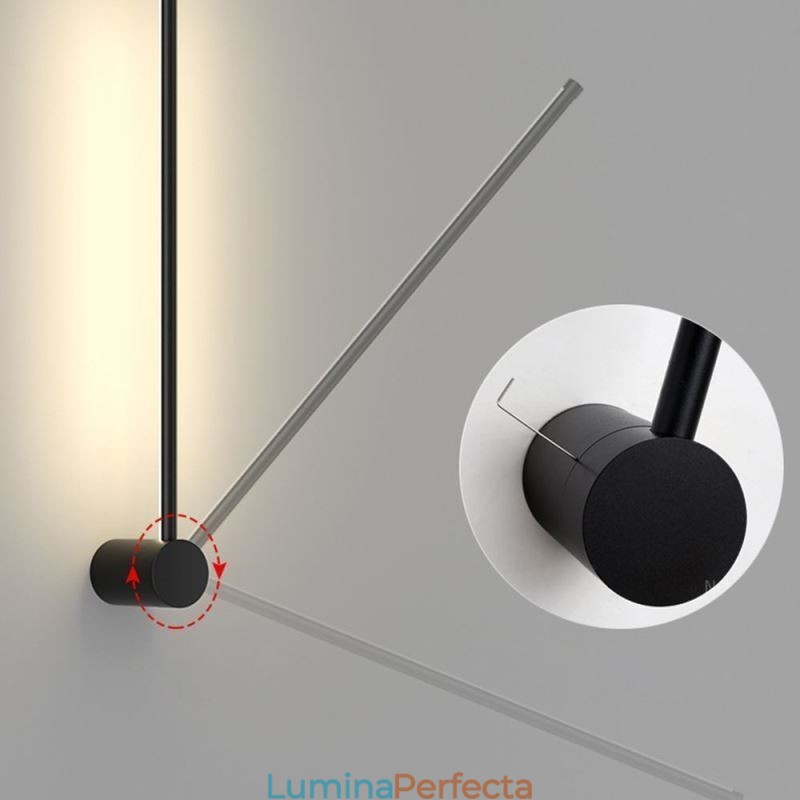 Lampă de perete lungă modernă Lampă decorativă de noptieră