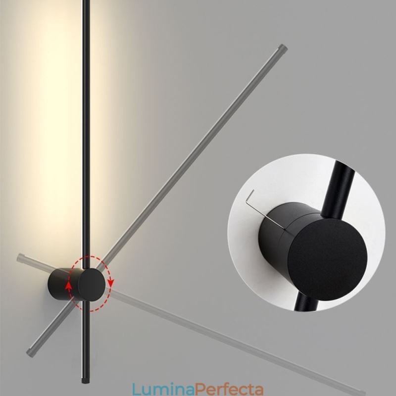 Lampă de perete lungă modernă pentru noptieră